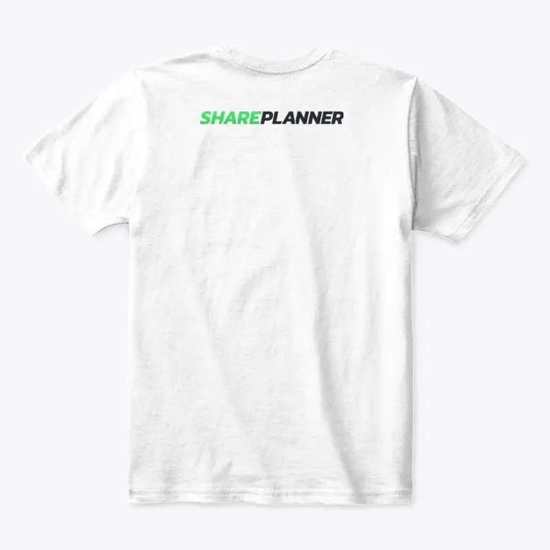 SharePlanner White Tee