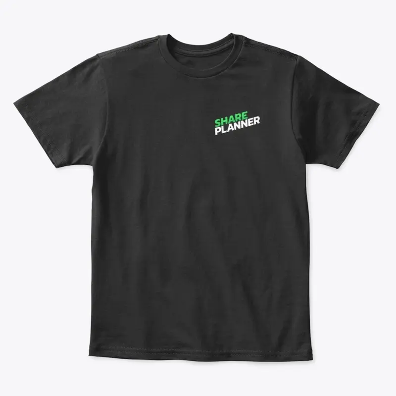 SharePlanner Black Tee